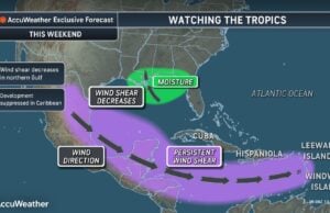 Gulf Trouble Brews While Dangerous Heat Expands East