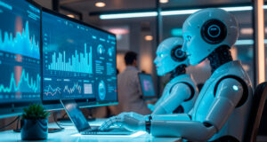 https://www.magnific.com/free-ai-image/robots-analyzing-data-computer-screens_416630158.htm#fromView=search&page=2&position=14&uuid=92c5fa1d-3d63-4f93-9584-53d27a3236a4&query=AI+finances