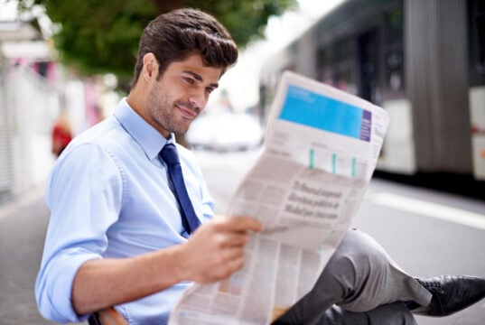 https://www.magnific.com/premium-photo/professional-businessman-reading-newspaper-information-daily-news-updates-local-events-outdoors-male-person-smile-with-article-stories-journalism-newsletter-city_202982134.htm#fromView=search&page=1&position=17&uuid=445ba4b0-52b5-4dcb-8a3c-f610f1e00b30&query=person+newspaper