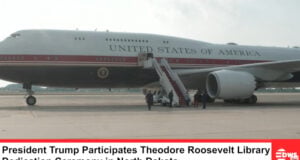 Airborne Opulence and Billion-Dollar Disclosures: Trump Flies to North Dakota Under an Ethical Cloud (Video)