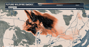 Wildfire Smoke Triggering ‘Dangerous’ and ‘Very Unhealthy’ Air Quality Across Great Lakes, Northeast