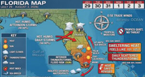 South Florida Weather Forecast: Sweltering Heat and Daily Thunderstorms Ahead Through Early August
