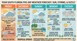 South Florida Weather: Hot, Humid, and Staying Sizzling