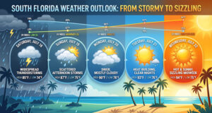 A Soggy Weekend Leads to a Sizzling Midweek