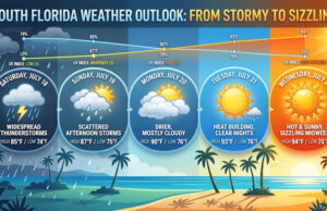 A Soggy Weekend Leads to a Sizzling Midweek