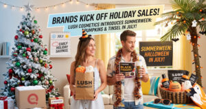 Why Wait Until Fall? Brands Are Already Blasting Holiday Sales and “Summerween” Vibes