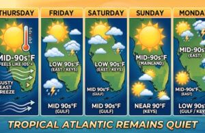 South Florida Scorcher: Sizzling Sun Rules the Long Weekend Forecast