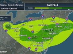 Heavy Rains Bring Flash Flooding Risks to Mid-Atlantic, Coastal Northeast as Heat Dome Leaves the Region