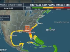Tropical Trouble Could Boost Southeastern US Flooding Risk Starting This Weekend