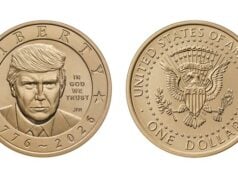 US Mint Unveils Commemorative $1 Coin Featuring President Donald Trump’s Likeness