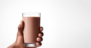 Is Chocolate Milk Good for You? https://www.vecteezy.com/photo/27468687-hand-holding-a-glass-of-delicious-chocolate-milk-isolated-on-white-background-with-copy-space-ai-generated