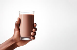 Is Chocolate Milk Good for You? https://www.vecteezy.com/photo/27468687-hand-holding-a-glass-of-delicious-chocolate-milk-isolated-on-white-background-with-copy-space-ai-generated