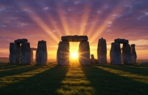 New Theory On How Six Tonne Stonehenge Rock Was Transported From Scotland Thousands Of Years Ago – By A Glacier https://www.vecteezy.com/photo/68245081-majestic-stonehenge-ancient-landmark-sunrise-solstice-alignment