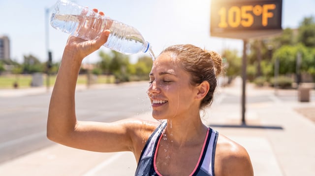 small-vecteezy_woman-pouring-cold-water-on-her-head-to-cool-down-during-a_82085711_small