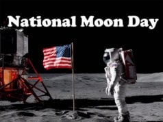 The Nylon American Flag On The Moon Was Bought From A Government Catalog https://www.magnific.com/premium-photo/usa-flag-moon_215943050.htm#fromView=search&page=1&position=44&uuid=dde73a76-1619-4491-bad7-57d41e34aeeb&query=armstrong+moon+landing