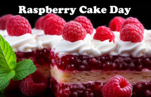 Raspberries Come In Red, Purple, Gold, Or Black — The Golden Ones Are The Sweetest. https://www.vecteezy.com/photo/33473093-top-view-of-fresh-raspberry-slice-on-sweet-cake-ai-generated