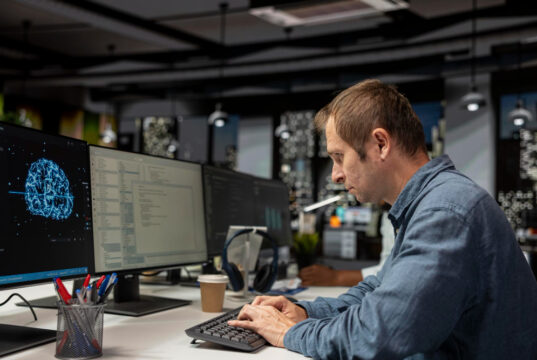 https://www.magnific.com/premium-photo/computer-scientist-using-machine-learning-tech-startup-office-develop-programs-using-ai_425180578.htm#fromView=search&page=1&position=31&uuid=96e21dfd-1e1d-4b42-9925-570ce1df18b3&track=ais_test_b&query=using+artificial+intelligence+at+work