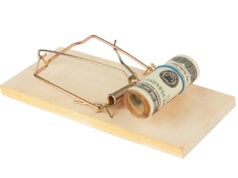 Most States Ban Predatory Loans. Lenders Are Using This Loophole to Charge 150% APRs Anyway https://www.magnific.com/premium-photo/mousetrap-with-dollars_43586951.htm#fromView=detail&position=8&uuid=a8c278d5-3283-4d5b-9f0a-ca91c8ad4908&track=ais_hybrid&from_element=cross_selling__photo