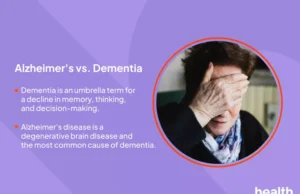 Alzheimer’s Disease vs. Dementia: What’s the Difference? https://www.health.com/alzheimers-vs-dementia-8404458?hid=de07dd0c2592319d642d20cff7baafc6ad746bac&did=25517126-20260823&utm_campaign=hth-healthy-living_newsletter&utm_source=hth&utm_medium=email&utm_content=082326&lctg=de07dd0c2592319d642d20cff7baafc6ad746bac&lr_input=c71afb4ed31f75488d6da63c33654b9e80a39619625f83ffc49d9490457250d6