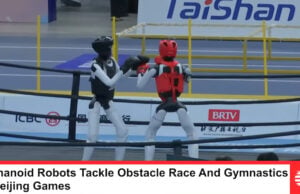 Humanoid Robots Just Hit Beijing’s Olympic Track, and Gymnastics Stunts Stole the Show (Videos)