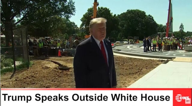 Trump helipad