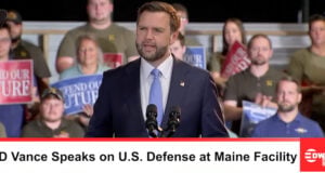 JD Vance Takes the Stage in Maine: Talking Canada Tariffs, Border Security, and Fraud Crackdowns (Video)