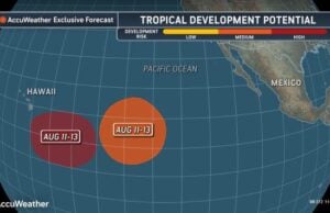 Rare Double Tropical Threat Targets Hawaii With Heavy Rain, High Surf, and Strong Winds