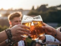 https://www.vecteezy.com/photo/69688038-cheers-with-beer-glasses-in-sunset-gathering-social-celebration-moment