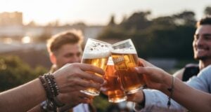 https://www.vecteezy.com/photo/69688038-cheers-with-beer-glasses-in-sunset-gathering-social-celebration-moment