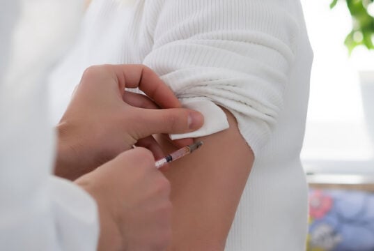 https://www.vecteezy.com/photo/48847920-doctor-injecting-vaccine-to-woman-covid-vaccine