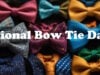 Playboy, Pringles, And Kentucky Fried Chicken All Share The Bow Tie In Their Logos. https://www.vecteezy.com/photo/50078995-many-suit-ties-or-bowties-in-solid-colors-background