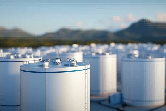 https://www.vecteezy.com/photo/50897561-storage-tanks-in-a-facility-with-mountains-in-the-background-clear-blue-sky