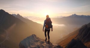 https://www.vecteezy.com/photo/25231816-success-woman-hiker-hiking-on-sunrise-mountain-peak-generative-ai