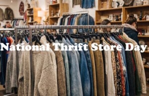 https://www.vecteezy.com/photo/79081786-vintage-clothing-rack-with-sweaters-and-denim-in-second-hand-thrift-store