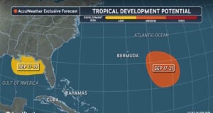 Forecasters Eye Atlantic Tropical Risk Near Bermuda and Eastern Gulf Amid Quiet Mid-September