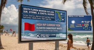 South Florida Forecast: Weekend Sunshine, Coastal Hazards, and Distant Tropical Systems