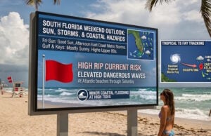 South Florida Forecast: Weekend Sunshine, Coastal Hazards, and Distant Tropical Systems