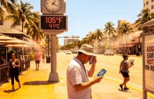 Well, August Really Did Just Break the Thermometer AI Generated by Google Gemini for South Florida Reporter