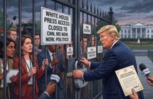 Trump Bans CNN, MS NOW, and Politico From the White House (Video)