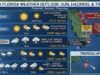 Sunny Skies and Coastal Flood Threats for South Florida as Atlantic Tropics Weaken
