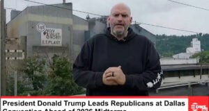 Sen. John Fetterman Just Stunned Democrats by Showing Up at the Republican Midterm Convention (Video)