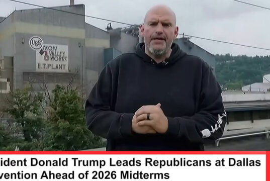 Sen. John Fetterman Just Stunned Democrats by Showing Up at the Republican Midterm Convention (Video)