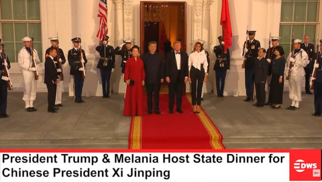 Trump Xi dinner