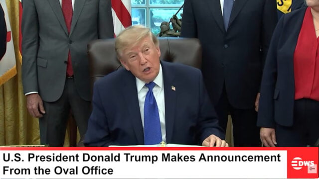 Trump gaggle