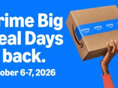 Amazon Announces Prime Big Deal Days Returning October 6–7 With Massive Fall Savings https://www.aboutamazon.com/news/retail/amazon-prime-big-deals-day-2026-when-october-6-7