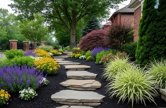 https://www.vecteezy.com/photo/71462680-landscaped-pathway-with-lush-garden-and-blooming-flowers-outdoor-serenity