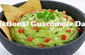 There Are Over 13.4 Million Avocado Hashtags On Instagram. https://www.vecteezy.com/photo/65733056-overhead-view-of-authentic-fresh-avocado-guacamole-in-a-textured-charcoal-bowl