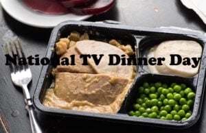 In 1945, Maxson Food Systems Started Making “Strato-Plates,” Meals Created Specifically For Consumption On Airplanes https://www.vecteezy.com/photo/10054391-turkey-and-stuffing-tv-dinner-with-canned-cranberry