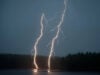 Fatal Florida Lightning Incident Highlights How Quickly a Lightning Threat Can Develop (Video) https://www.vecteezy.com/photo/72919060-two-powerful-lightning-bolts-strike-a-dark-lake-reflecting-light-against-a-dense-forest-at-night