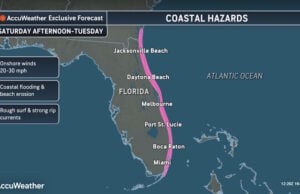Developing Coastal Storm Threatens Florida, Carolinas, and Mid-Atlantic with Prolonged Flooding and Severe Beach Erosion